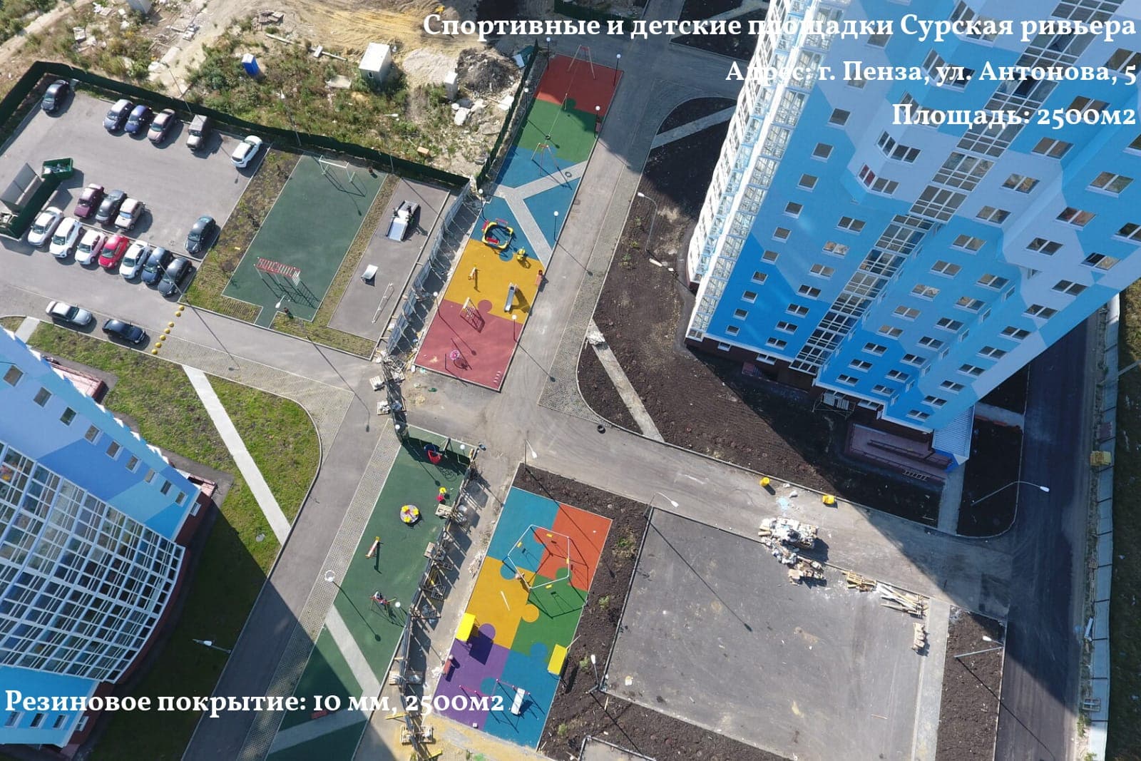 Спортивные и детские площадки «Сурская ривьера» — Пенза