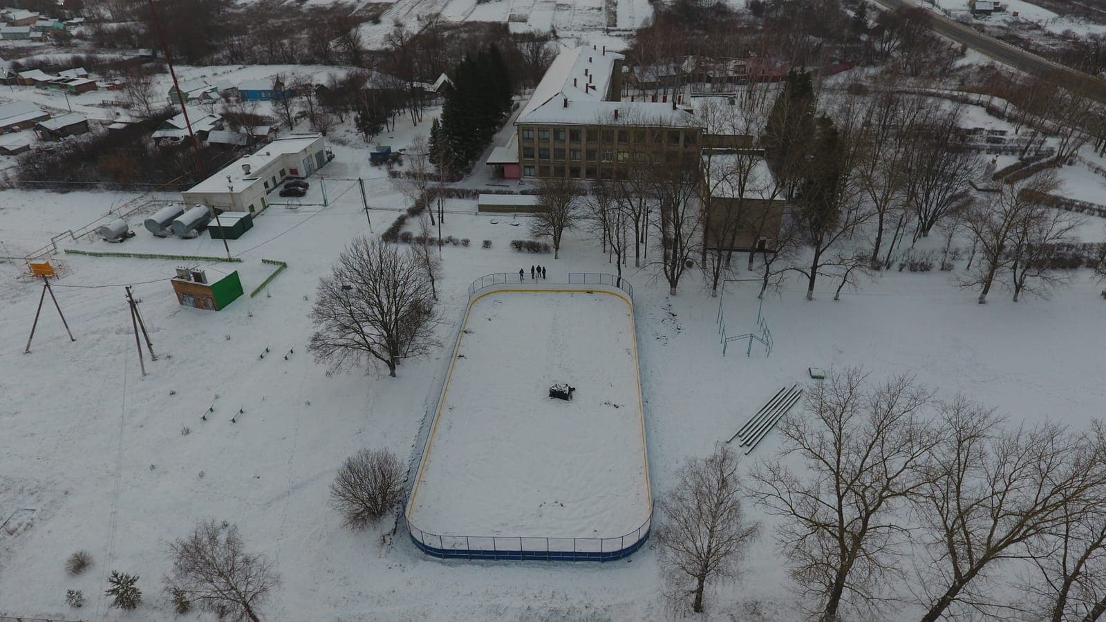 Хоккейная коробка, с. Кижеватово — фото 3