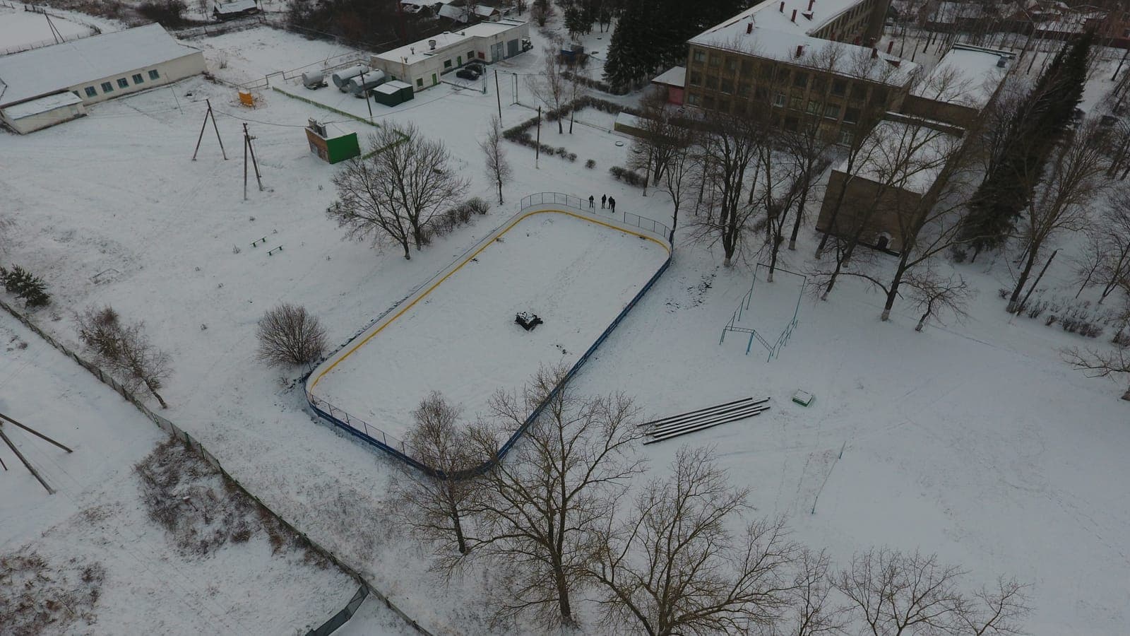 Хоккейная коробка, с. Кижеватово — фото 4